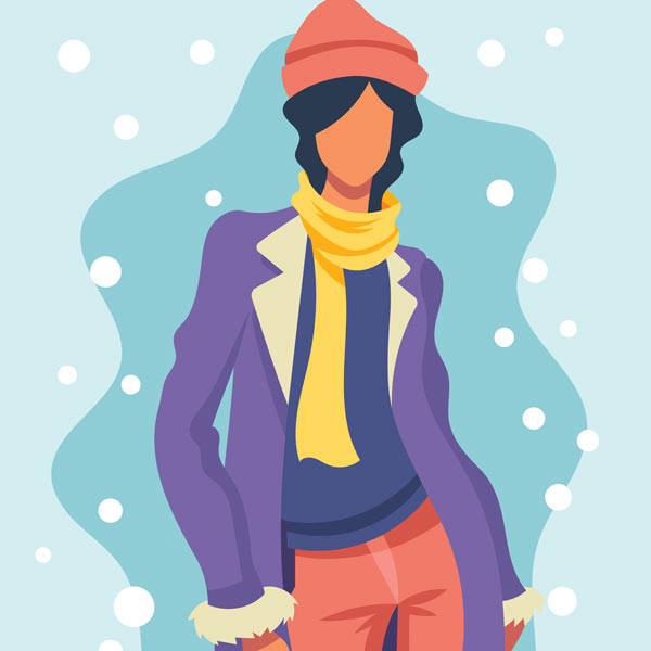 آموزش دوخت لباس زمستانه